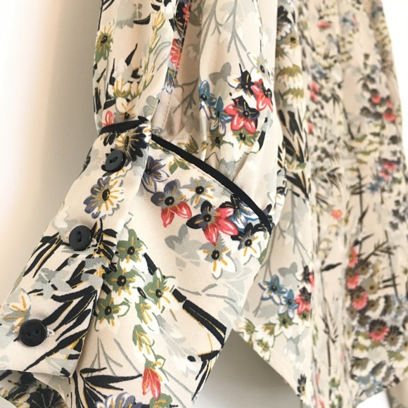 Zara floral blouse - Picture 4 of 7
